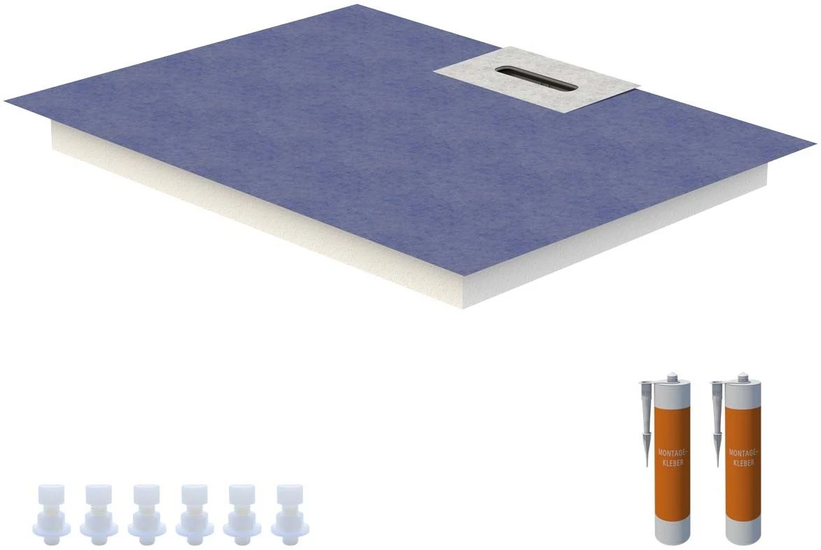 Schedel Line Flow Duschelement LI2KF901080 100 X 80 Cm, Einseitiges Gefälle 1 Schedel Line Flow Duschelement LI2KF901080 100 X 80 Cm, Einseitiges Gefälle