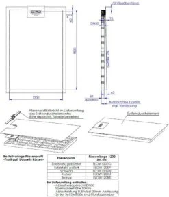 Schedel Line Flow Duschelement LI2KF901218 120 X 180 Cm, Einseitiges Gefälle 3 Schedel Line Flow Duschelement LI2KF901218 120 X 180 Cm, Einseitiges Gefälle -VIEGA Verkäufe Schedel Line Flow Duschelement LI2KF901218 120 x 180 cm einseitiges Gefaelle 1