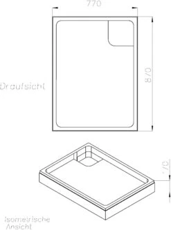 Schedel Villeroy & Boch O.Novo Duschwannenträger SD22573 90x80x6cm, Höhe 17cm 3 Schedel Villeroy & Boch O.Novo Duschwannenträger SD22573 90x80x6cm, Höhe 17cm -VIEGA Verkäufe Schedel Villeroy and Boch O.Novo Duschwannentraeger SD22573 90x80x6cm Hoehe 17cm 1