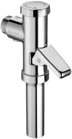 Schell WC-Druckspüler Schellomat 022020699 Mit Hebel, Verchromt