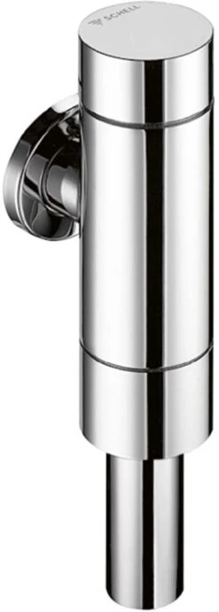 Schell WC Druckspüler Schellomat Basic 022480699 Chrom, Spülmenge Einstellbar 4,5 - 9 Liter