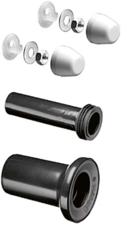 Schell Zu-/Ablaufset 032070099 Ablaufrohr 110 Mm, Für Wandhängendes WC