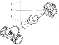 Schlösser Freistromventil 0015053200001 DN 32, G 1 1/4, Ohne Entleerung, Steigende Spindel -VIEGA Verkäufe Schloesser Freistromventil 0015053200001 DN 32 G 1 1 4 ohne Entleerung steigende Spindel 2