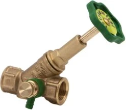 Schlösser Freistromventil 0015101500001 DN 15, Rp 1/2, Mit Entleerung, Steigende Spindel