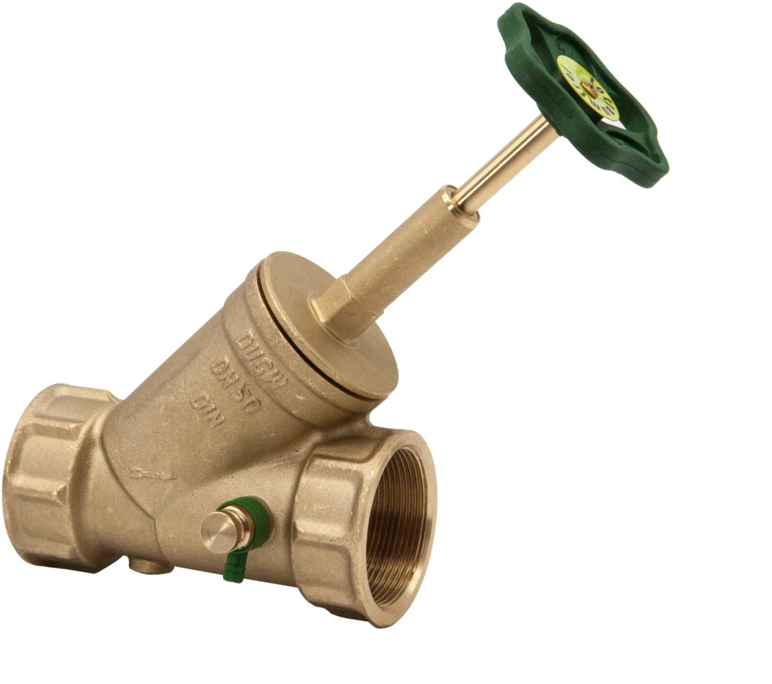 Schlösser Freistromventil 0015105000001 DN 50, G 2, Mit Entleerung, Steigende Spindel 1 Schlösser Freistromventil 0015105000001 DN 50, G 2, Mit Entleerung, Steigende Spindel