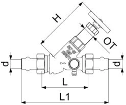 Schlösser Freistromventil 0015871500001 DN 15, 15mm, AG, Mit Entleerung, Nichtsteigende Spindel -VIEGA Verkäufe Schloesser Freistromventil 0015871500001 DN 15 15mm AG mit Entleerung nichtsteigende Spindel 1
