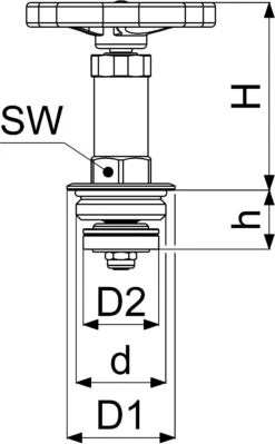 Schlösser Freistromventil-Oberteil 0018182500001 DN 25, G 1, Messing, Nichtsteigende Spindel 4 Schlösser Freistromventil-Oberteil 0018182500001 DN 25, G 1, Messing, Nichtsteigende Spindel -VIEGA Verkäufe Schloesser Freistromventil Oberteil 0018182500001 DN 25 G 1 Messing nichtsteigende Spindel 1