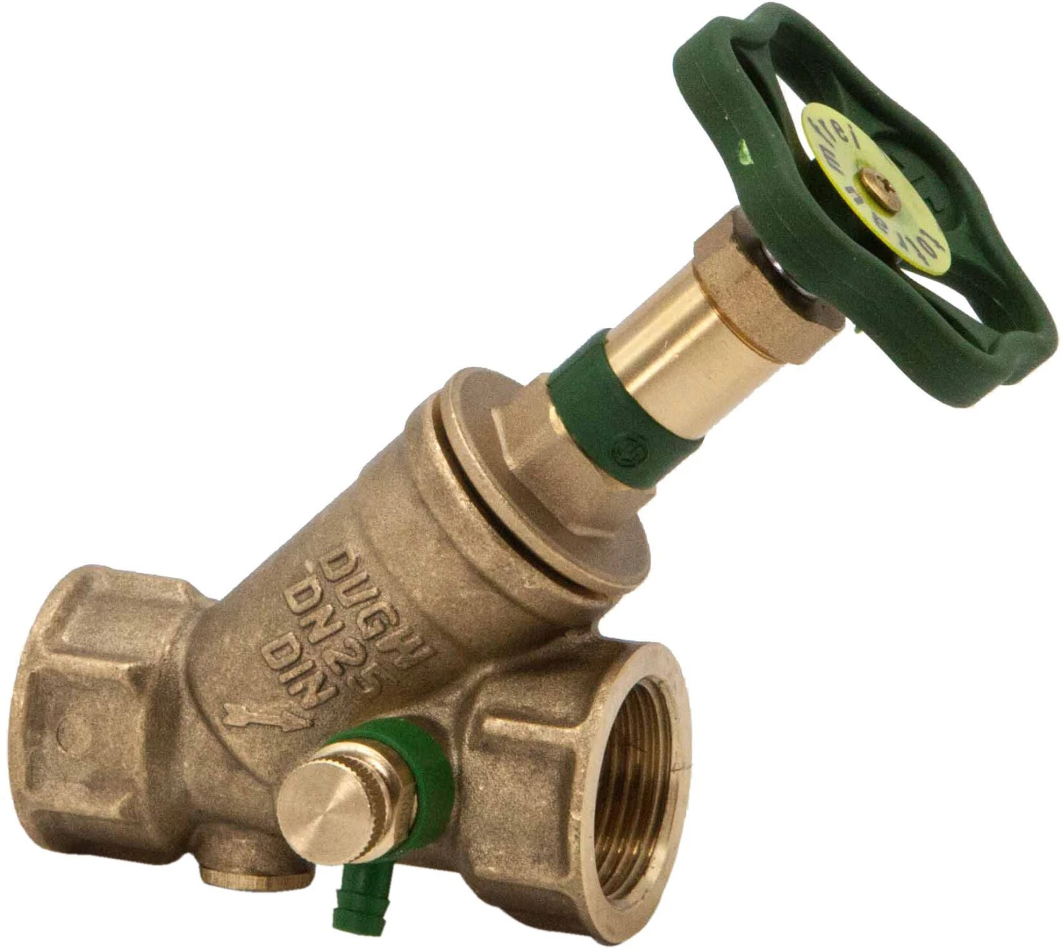 Schlösser KFR-Ventil 0016302500001 DN 25, Rp 1, Mit Entleerung, Nichtsteigende Spindel 1 Schlösser KFR-Ventil 0016302500001 DN 25, Rp 1, Mit Entleerung, Nichtsteigende Spindel