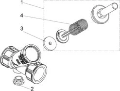 Schlösser Rückflussverhinderer 0013252000001 DN 20, Rp 3/4, Ohne Entleerung -VIEGA Verkäufe Schloesser Rueckflussverhinderer 0013252000001 DN 20 Rp 3 4 ohne Entleerung 2