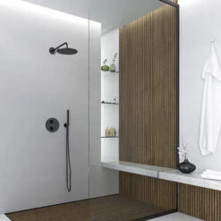 Steinberg Serie 100 Handbrausegarnitur 1001670S Mit Wandanschlussbogen Und Brauseschlauch 1500mm, Matt Black -VIEGA Verkäufe Steinberg Serie 100 Handbrausegarnitur 1001670S mit Wandanschlussbogen und Brauseschlauch 1500mm Matt Black 2