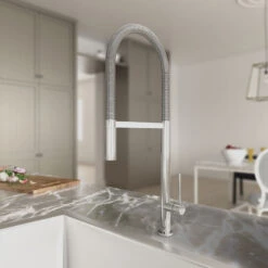 Steinberg Serie 100 Küchenarmatur 1001495 Ausladung 215mm, Mit Schwenkbarem Auslauf, Chrom