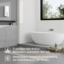 Stiebel Eltron DEL 18/21/24 Plus 236739 Durchlauferhitzer, Weiß, Elektronisch Geregelt -VIEGA Verkäufe Stiebel Eltron DEL 18 21 24 Plus 236739 Durchlauferhitzer weiss elektronisch geregelt 2