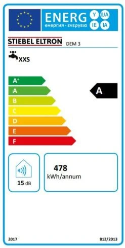 Stiebel Eltron DEM 3 Mini-Durchlauferhitzer 231001 Elektronisch Geregelt, 3,5 KW, Weiss -VIEGA Verkäufe Stiebel Eltron DEM 3 Mini Durchlauferhitzer 231001 elektronisch geregelt 35 kW weiss 7