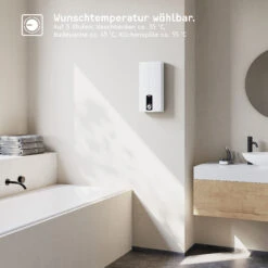 Stiebel Eltron Durchlauferhitzer DHB 27 ST 227611 27 KW, Thermotronic, 400V, Weiss, Elektronisch -VIEGA Verkäufe Stiebel Eltron Durchlauferhitzer DHB 27 ST 227611 27 kW thermotronic 400V weiss elektronisch 5