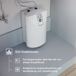 Stiebel Eltron Kleinspeicher SNE 5 T Eco 236714 Weiß, 5 Liter, 2kW, Drucklos -VIEGA Verkäufe Stiebel Eltron Kleinspeicher SNE 5 t Eco 236714 weiss 5 Liter 2kW drucklos 4