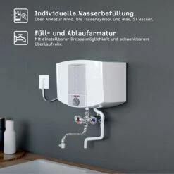 Stiebel Eltron Kochendwassergerät 074289 KBA 5 KA Automatic, 2 KW, 5 L, Grau -VIEGA Verkäufe Stiebel Eltron Kochendwassergeraet 074289 KBA 5 KA automatic 2 kW 5 l grau 2