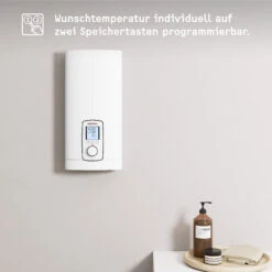Stiebel Eltron Komfort-Durchlauferhitzer 202656 DHE 18/21/24 KW, Vollelektronisch, Weiß, 400 V -VIEGA Verkäufe Stiebel Eltron Komfort Durchlauferhitzer 202656 DHE 18 21 24 kW vollelektronisch weiss 400 V 6