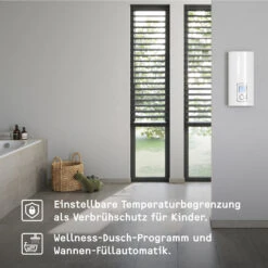 Stiebel Eltron Komfort-Durchlauferhitzer 234468 DHE Connect 27 KW, Weiss, Vollelektronisch, 400 V -VIEGA Verkäufe Stiebel Eltron Komfort Durchlauferhitzer 234468 DHE Connect 27 kW weiss vollelektronisch 400 V 2
