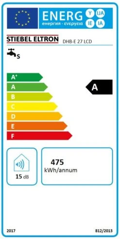 Stiebel Eltron Komfort-Durchlauferhitzer 236746 DHB-E LCD 27 KW, Elektronisch Geregelt, 400 V -VIEGA Verkäufe Stiebel Eltron Komfort Durchlauferhitzer 236746 DHB E LCD 27 kW elektronisch geregelt 400 V 7