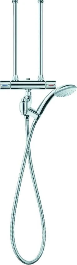 Stiebel Eltron Zweigriff-Mischarmatur WBM 232607 Verchromt, Für Wanne/Dusche