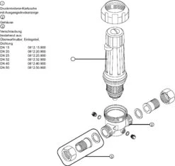 Syr - Sasserath Druckregler 6243.15.004 DN 15, 1,5-5 Bar, Rotguss 5 Syr - Sasserath Druckregler 6243.15.004 DN 15, 1,5-5 Bar, Rotguss -VIEGA Verkäufe Syr Sasserath Druckregler 6243.15.004 DN 15 15 5 bar Rotguss 2