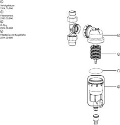 Syr - Sasserath Duo 2314 Rückspülfilter 2314.20.005 DN 20, Ohne Druckminderer Und Manometer -VIEGA Verkäufe Syr Sasserath Duo 2314 Rueckspuelfilter 2314.20.005 DN 20 ohne Druckminderer und Manometer 2