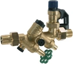 Syr - Sasserath Sicherheitsgruppe 0024.20.000 DN 20, 6 Bar, R 3/4, Rohgelb