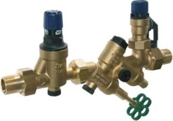 Syr - Sasserath Sicherheitsgruppe 0025.20.001 Druckminderer, DN 20, 8 Bar, R 3/4, Rohgelb