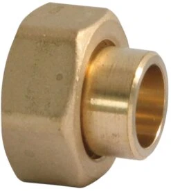 Syr - Sasserath Verschraubung 0813.32.900 35 Mm, Rohgelb