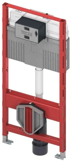 TECE TECEprofil WC-Modul 9300101 1120 Mm, Mit Spülkasten, Mit Hygienespülung, Betätigung Von Vorne