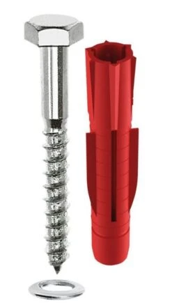 TOX Montagesatz System Trix 04510142 10x80, TRI-Dübel 12/71 -VIEGA Verkäufe TOX Montagesatz System Trix 04510142 10x80 TRI Duebel 12 71 1