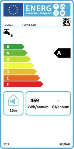 Vaillant Ved Elektro-Durchlauferhitzer 0010023779 24/8 24 KW, Elektronisch Geregelt -VIEGA Verkäufe Vaillant Ved Elektro Durchlauferhitzer 0010023779 24 8 24 kW elektronisch geregelt 3