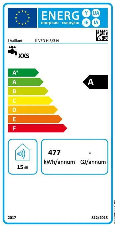 Vaillant MiniVED Mini-Elektro-Durchlauferhitzer 0010044423 MiniVED H 3/3N, 3,5 KW, Untertischgerät, Niederdruck 6 Vaillant MiniVED Mini-Elektro-Durchlauferhitzer 0010044423 MiniVED H 3/3N, 3,5 KW, Untertischgerät, Niederdruck – Bild 6