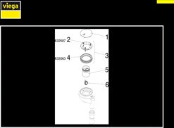 Viega Ablaufgarnitur Tempoplex 6962 112 X 40/50 Mm, Verchromt, Senkrecht -VIEGA Verkäufe Viega Ablaufgarnitur Tempoplex 6962 112 x 40 50 mm verchromt senkrecht 2