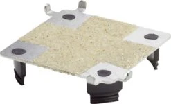 Viega Advantix Aufsatz 709112 100x100mm, Edelstahl, Befliesbar