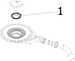 Viega Advantix Badablauf 687687 DN 40/50, BH 62mm, Kunststoff, Ohne Aufsatz -VIEGA Verkäufe Viega Advantix Badablauf 687687 DN 40 50 BH 62mm Kunststoff ohne Aufsatz 3
