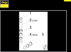 Viega Bidet-Röhrengeruchsverschluss - Siphon 11/4", Verchromt -VIEGA Verkäufe Viega Bidet Roehrengeruchsverschluss Siphon 11 4 verchromt 2