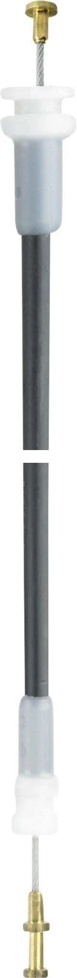 Viega Bowdenzug 135027 540mm, Kunststoff Schwarz, Seil Edelstahl, Für Normalwannen