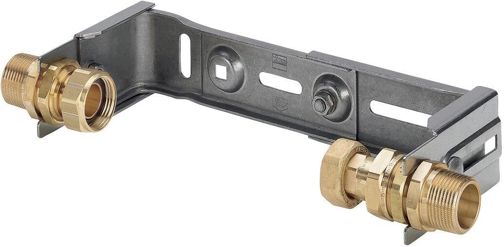 Viega Easytop Wasserzählerbügel 554422 Qn 6, R 1 1/4 X R 1 1/4, Rotguss, Für Wasserzähler 1 Viega Easytop Wasserzählerbügel 554422 Qn 6, R 1 1/4 X R 1 1/4, Rotguss, Für Wasserzähler