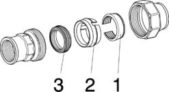 Viega Maxiplex Verschraubung 290573 Ø 25 Mm X Rp 1, Rotguss, Verschraubung -VIEGA Verkäufe Viega Maxiplex Verschraubung 290573 o 25 mm x Rp 1 Rotguss Verschraubung 2