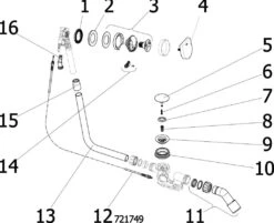 Viega Multiplex Ab-/Überlaufgarnitur 733605 Visign MT9, DN 40/50x725mm, Verchromt -VIEGA Verkäufe Viega Multiplex Ab Ueberlaufgarnitur 733605 Visign MT9 DN 40 50x725mm verchromt 3