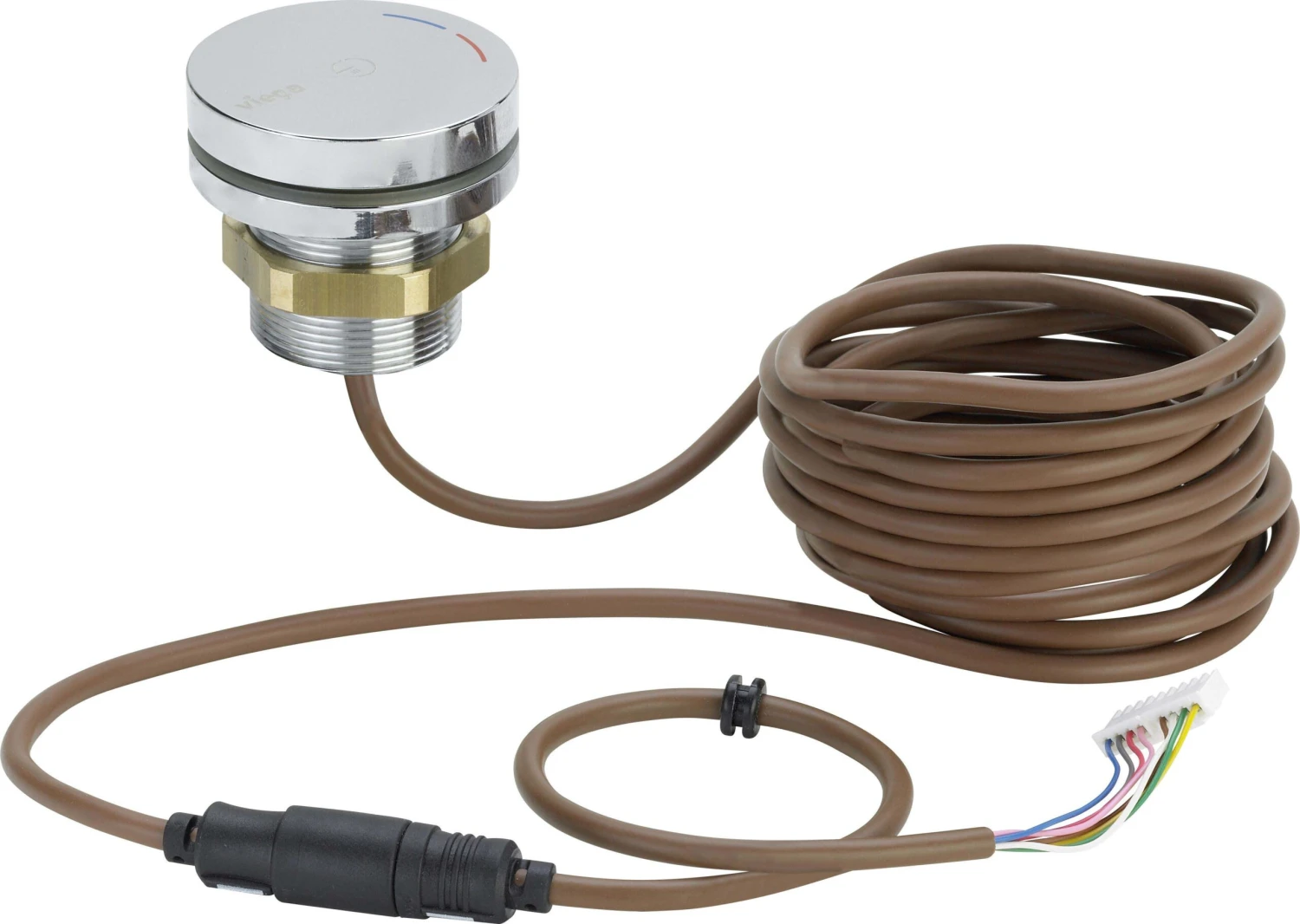 Viega Multiplex Trio Bedienelement 662332 Kabellänge 3000mm, Messing Verchromt 1 Viega Multiplex Trio Bedienelement 662332 Kabellänge 3000mm, Messing Verchromt