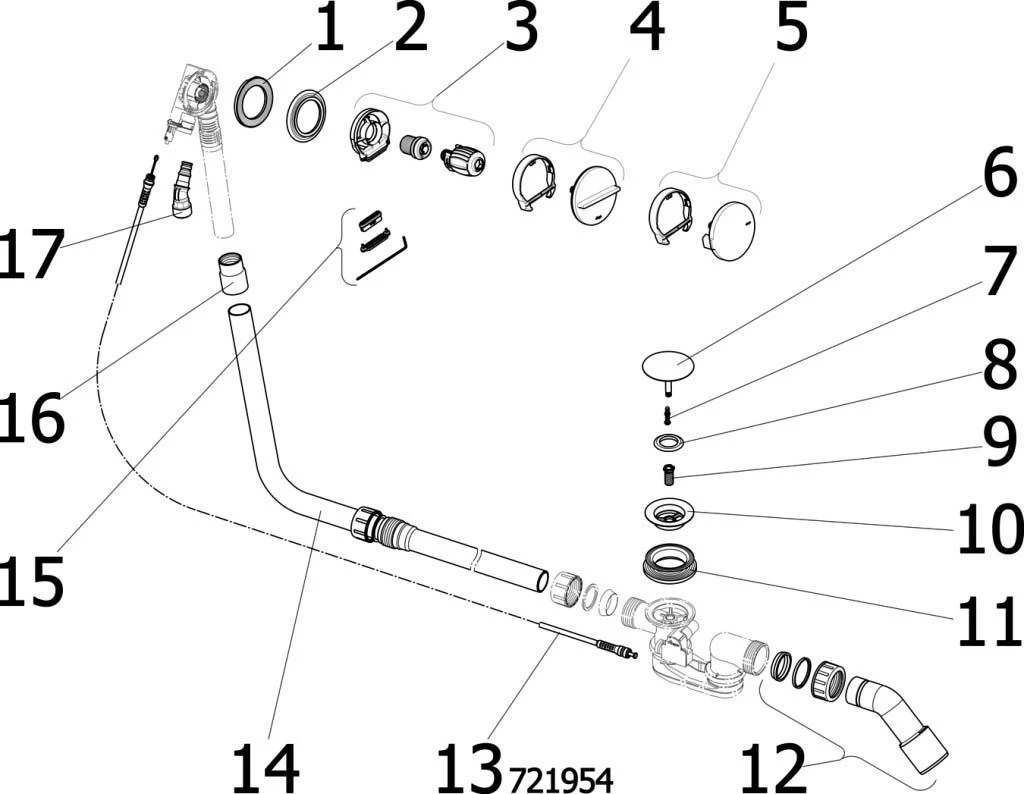 Viega Multiplex Trio Funktionseinheit 727987 Für Badewanne Mit Überlänge, Modell 6161.72 3 Viega Multiplex Trio Funktionseinheit 727987 Für Badewanne Mit Überlänge, Modell 6161.72 – Bild 3