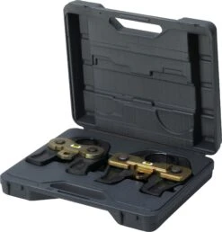 Viega Pressbackenset 612191 50/63mm, Stahl Phosphatiert