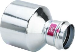 Viega Prestabo Reduzierstück 598129 76,1 X 54 Mm, Stahl Unlegiert, SC-Contur