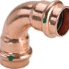 Viega Profipress 291501 Bogen 90 Grad 15mm 2416 15mm, 90Grad, Kupfer, SC-Contur