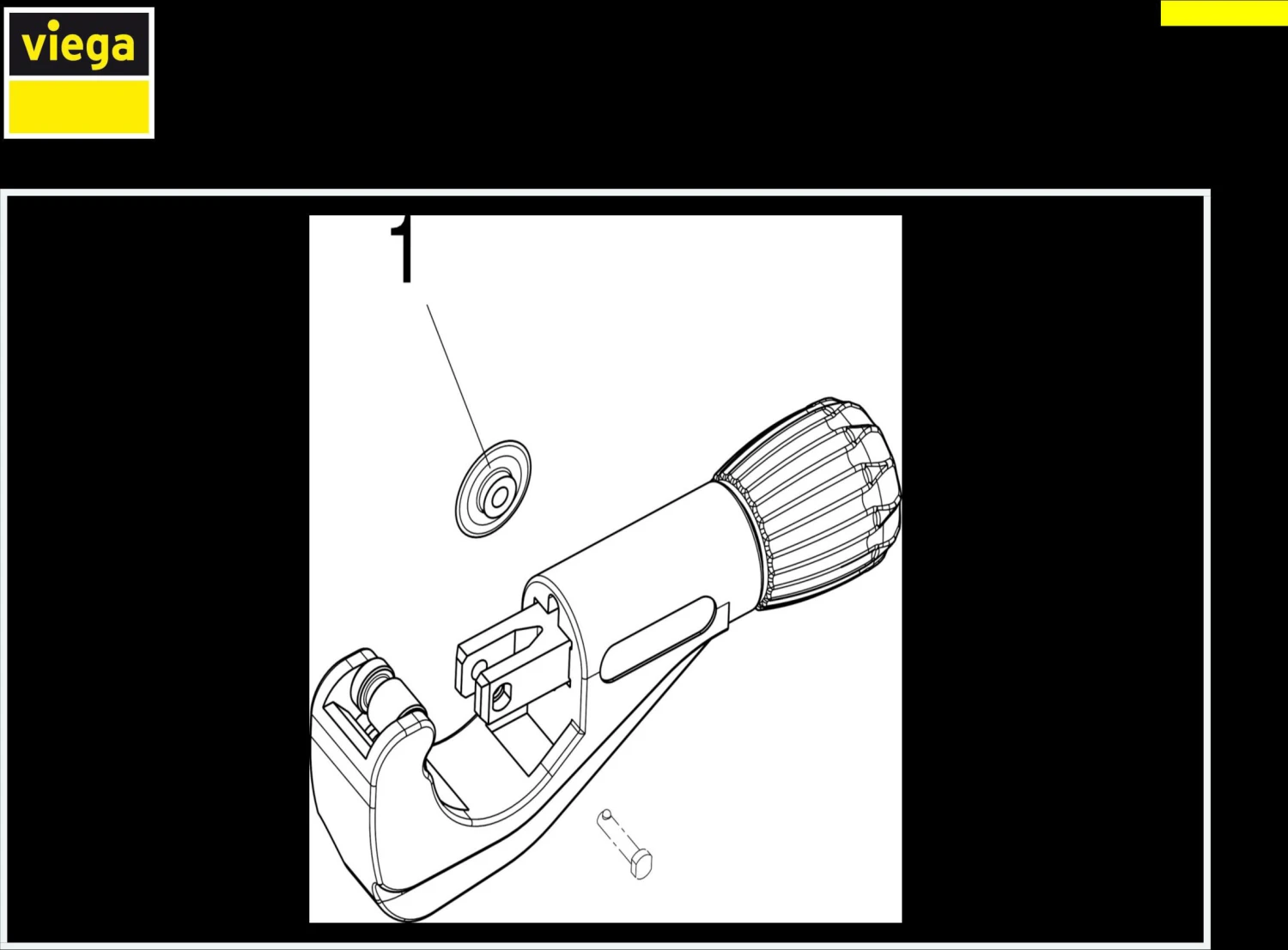 Viega Rohrabschneider 571375 25-63mm, Für Kunststoffrohr 2 Viega Rohrabschneider 571375 25-63mm, Für Kunststoffrohr – Bild 2