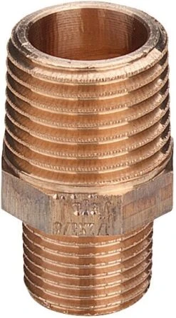 Viega Rotguss Doppelnippel, Reduziert 2" X 11/2"