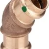 Viega Sanpress Bogen 111670 28 Mm, 45°, Mit SC-Contur, Rotguss Oder Siliziumbronze