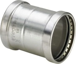 Viega Sanpress Inox XL-Schiebemuffe 578091 64 Mm, Stahl Nichtrostend, SC-Contur